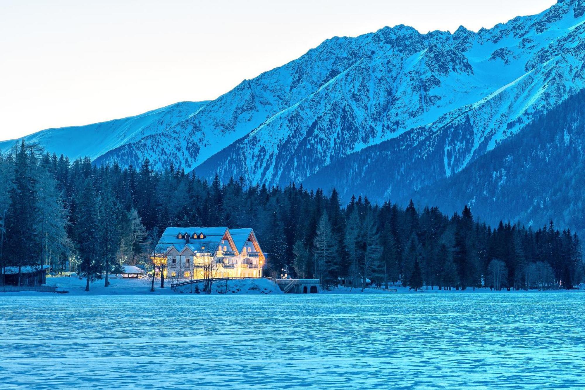 Hotel Restaurant Seehaus Mountain Lake Resort San Giuseppe in Anterselva Exterior photo
